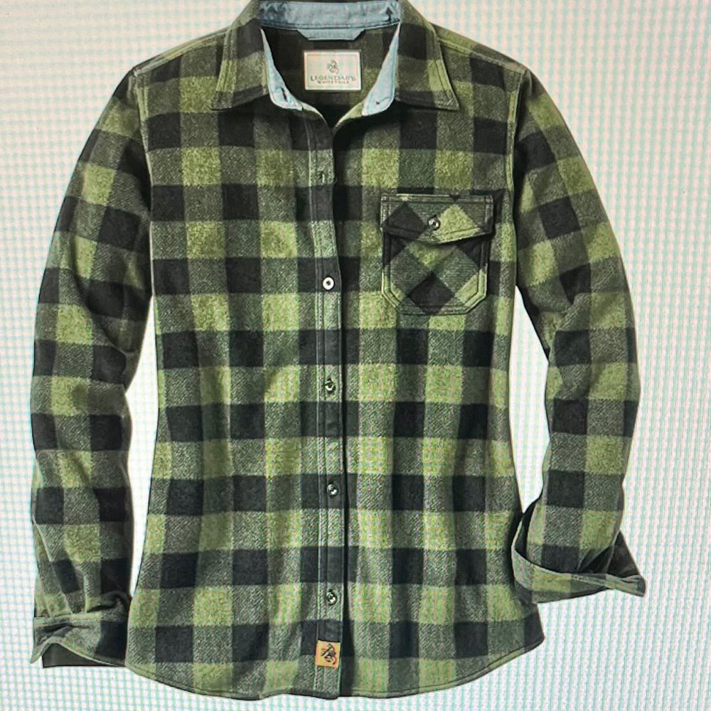 Legendary Whitetails Saddle Country Shirt Jacket Women's Large New No Tags